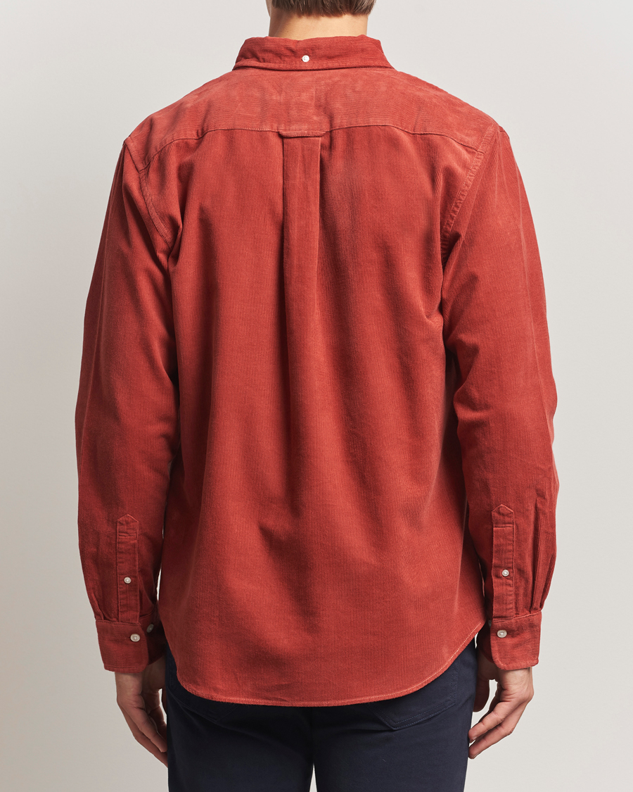 Homme | Chemises | Gant | Regular Fit Corduroy Shirt Modern Rust