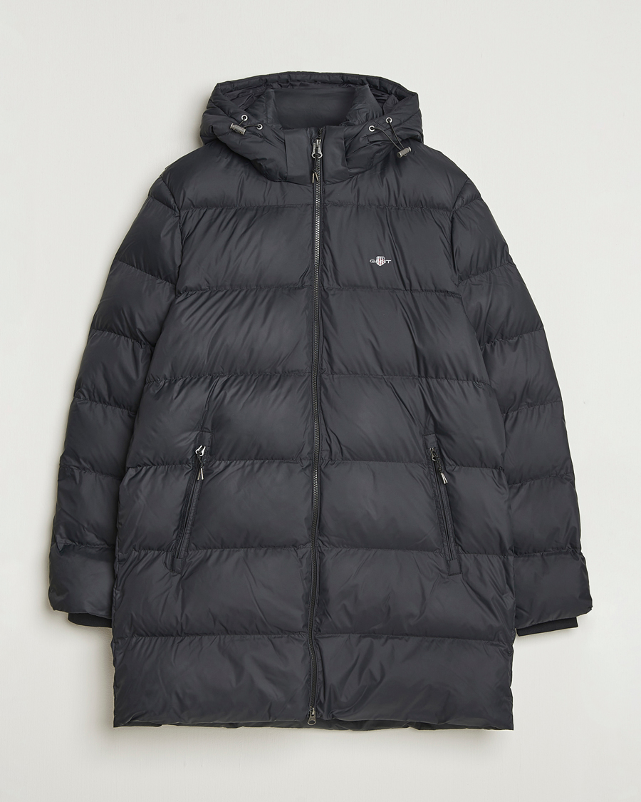 Homme | Manteaux Et Vestes | Gant | The Active Cloud Mid Length Jacket Black
