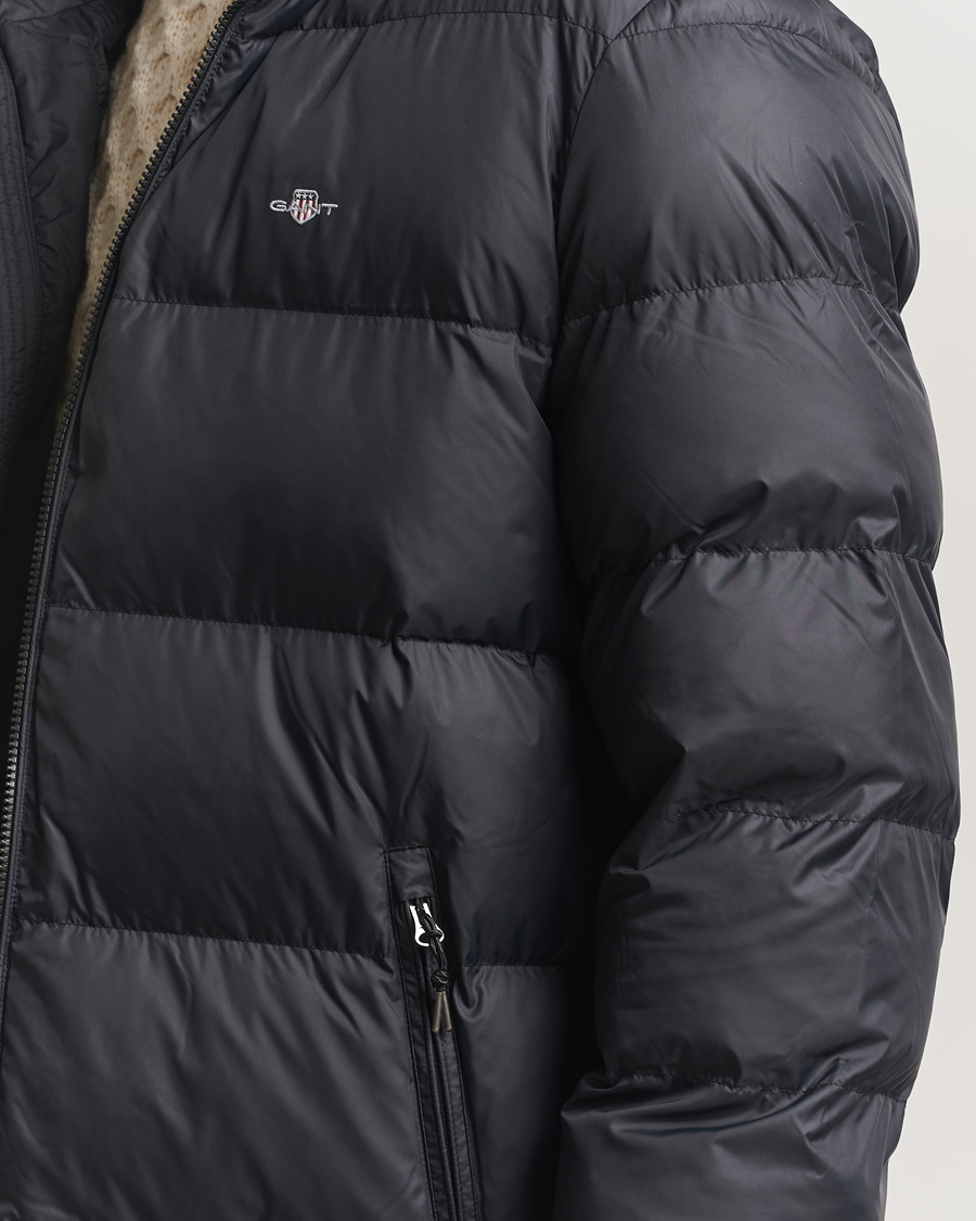 Homme | Manteaux Et Vestes | Gant | The Active Cloud Mid Length Jacket Black