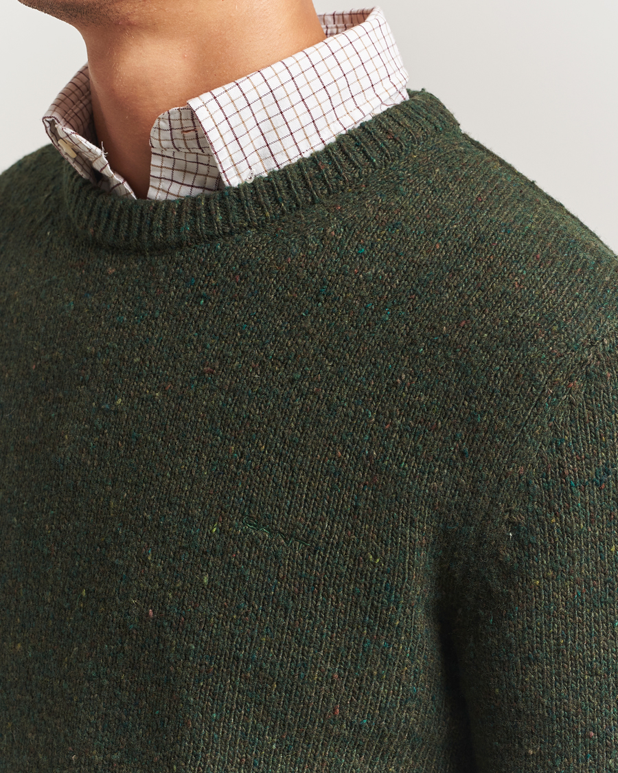 Homme | Pulls Et Tricots | GANT | Neps Wool Crew Neck Country Green