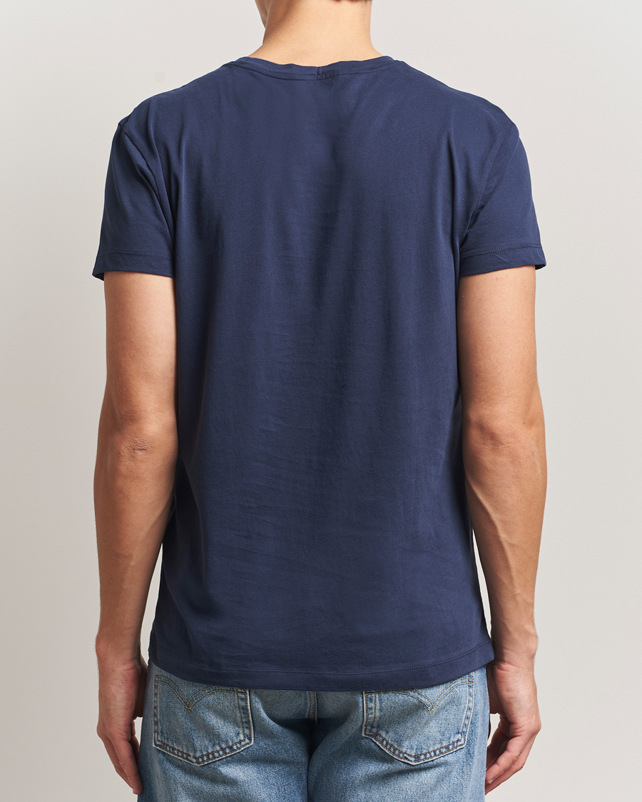 Homme | T-shirts | GANT | 2-Pack Crew Neck T-Shirt Light Grey/Navy