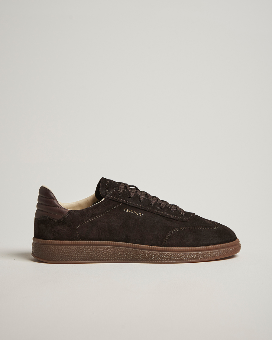 Homme | GANT Cuzmo Suede Sneaker Dark Brown | GANT | Cuzmo Suede Sneaker Dark Brown