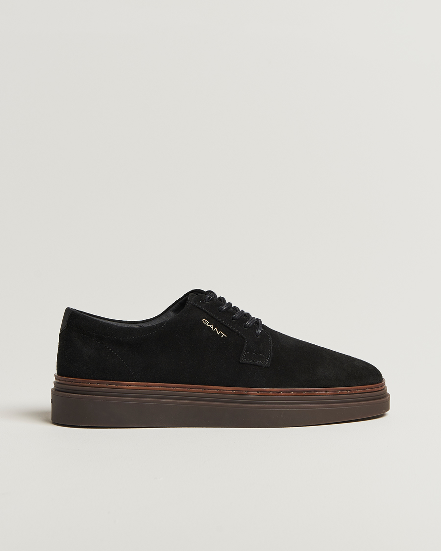 Homme | GANT Kinzoon Suede Derby Sneaker Black | GANT | Kinzoon Suede Derby Sneaker Black