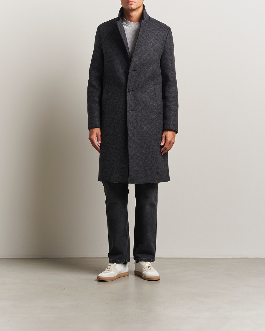 Homme | Manteaux Et Vestes | Harris Wharf London | Cashmere Blend Overcoat Anthracite