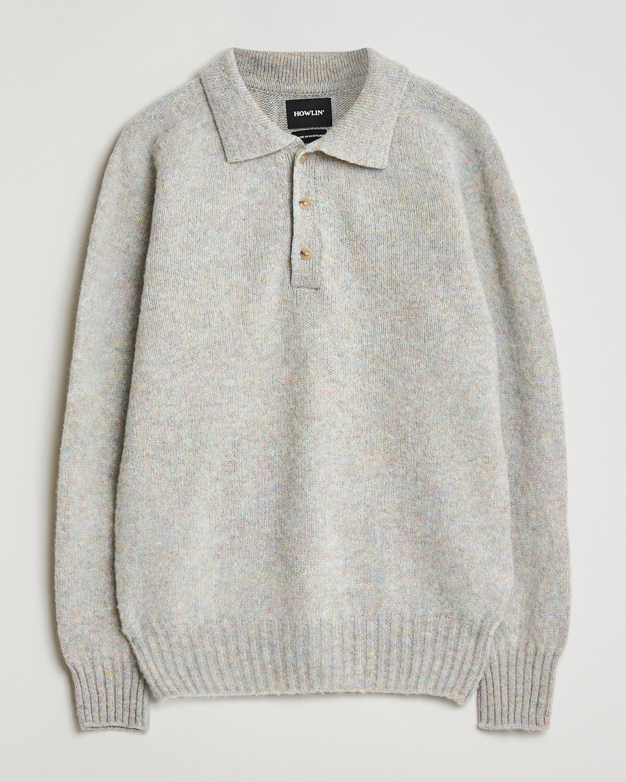 Homme | Pulls Et Tricots | Howlin' | Brushed Wool Polo Galaxy