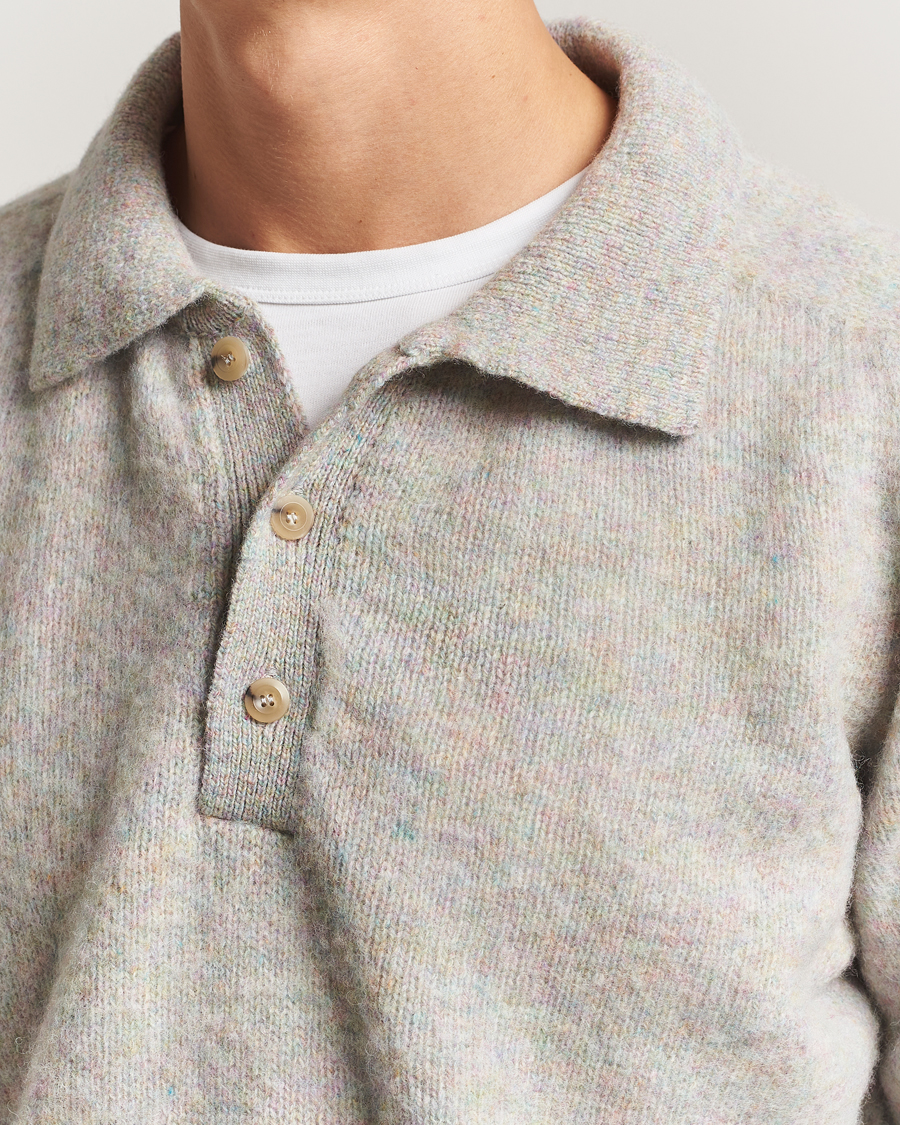Homme | Pulls Et Tricots | Howlin' | Brushed Wool Polo Galaxy