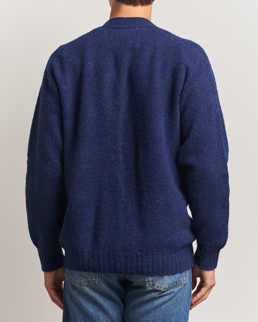 Homme | Pulls Et Tricots | Howlin' | Shaggy Bear Cardigan Magic Blue