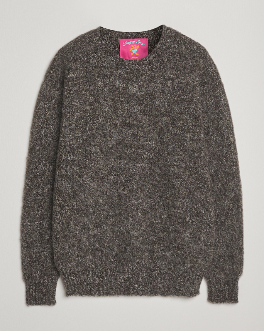 Homme | Pulls Et Tricots | Howlin' | Shaggy Bear Sweater Black Melange