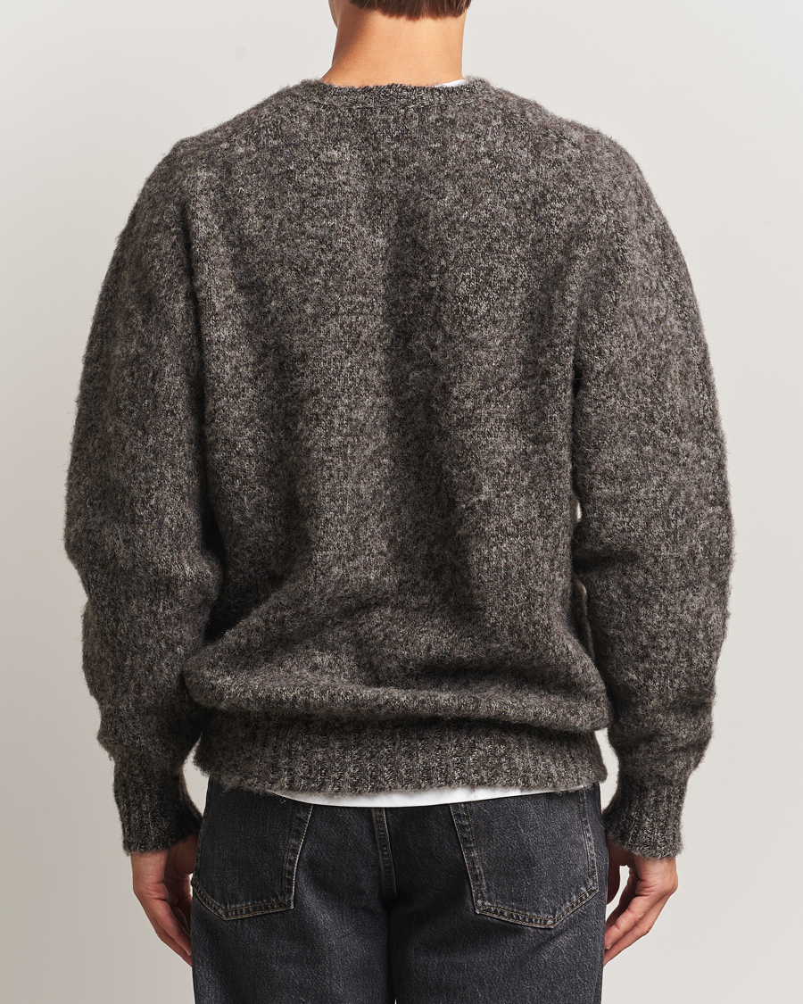Homme | Pulls Et Tricots | Howlin' | Shaggy Bear Sweater Black Melange