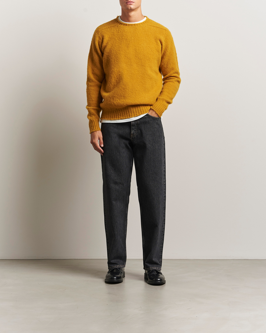 Homme | Pulls Et Tricots | Howlin' | Shaggy Bear Sweater Harvest Gold
