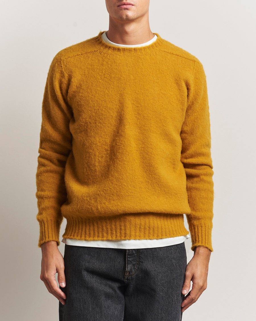 Homme | Pulls Et Tricots | Howlin' | Shaggy Bear Sweater Harvest Gold