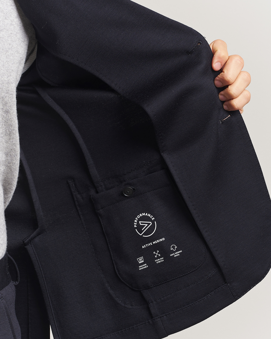 Homme | Costumes | BOSS BLACK | Hanry Wool Suit Dark Blue