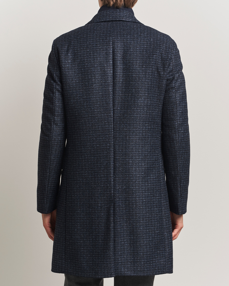 Homme | Manteaux Et Vestes | BOSS BLACK | Hyde Wool Bib Coat Dark Blue