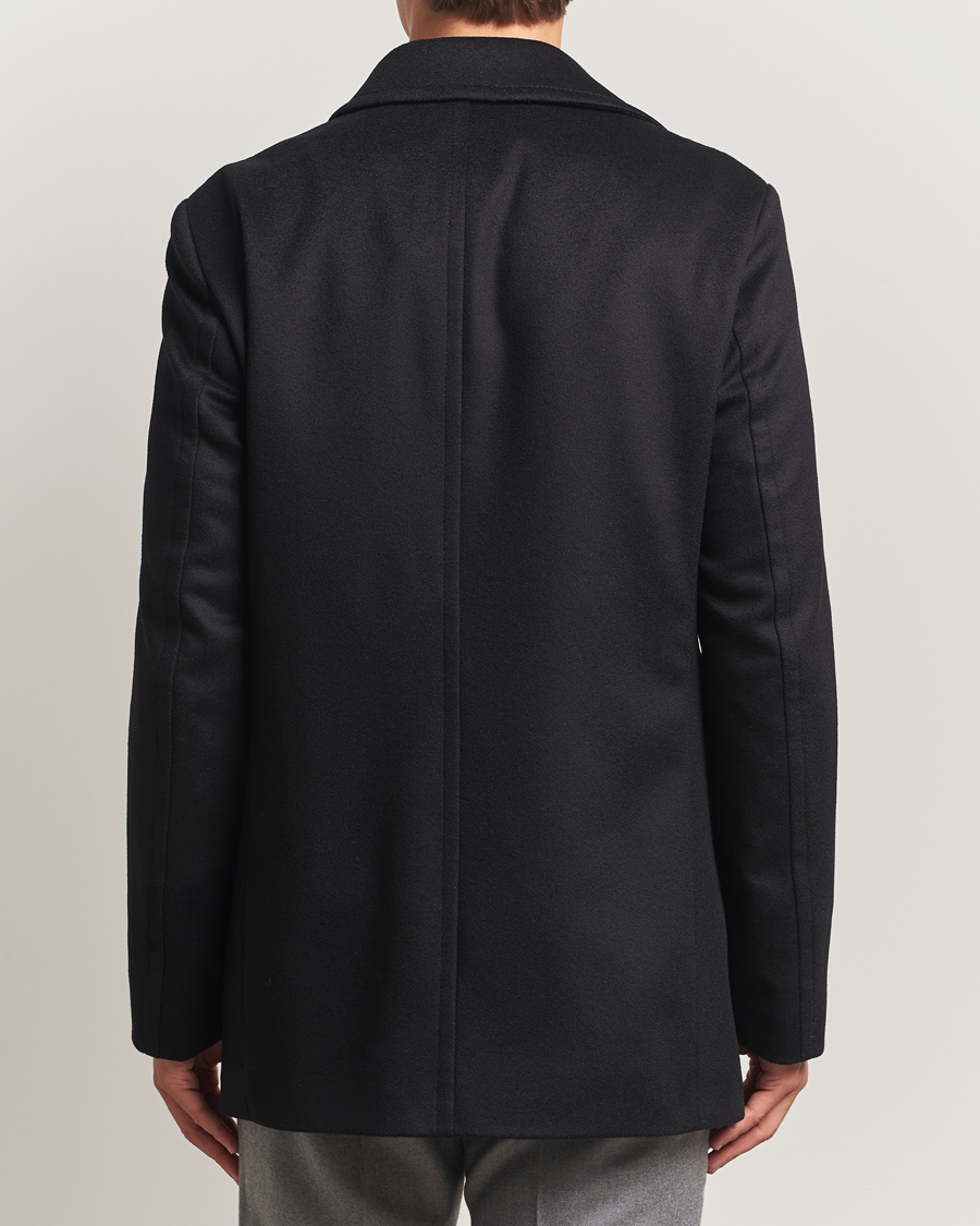 Homme | Manteaux Et Vestes | BOSS BLACK | Hyde Wool Peacoat Black