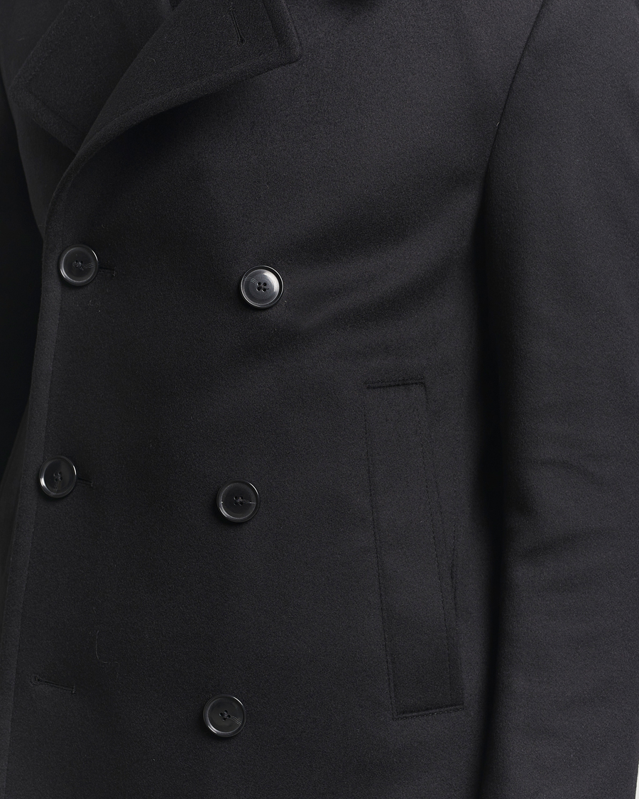 Homme | Manteaux Et Vestes | BOSS BLACK | Hyde Wool Peacoat Black