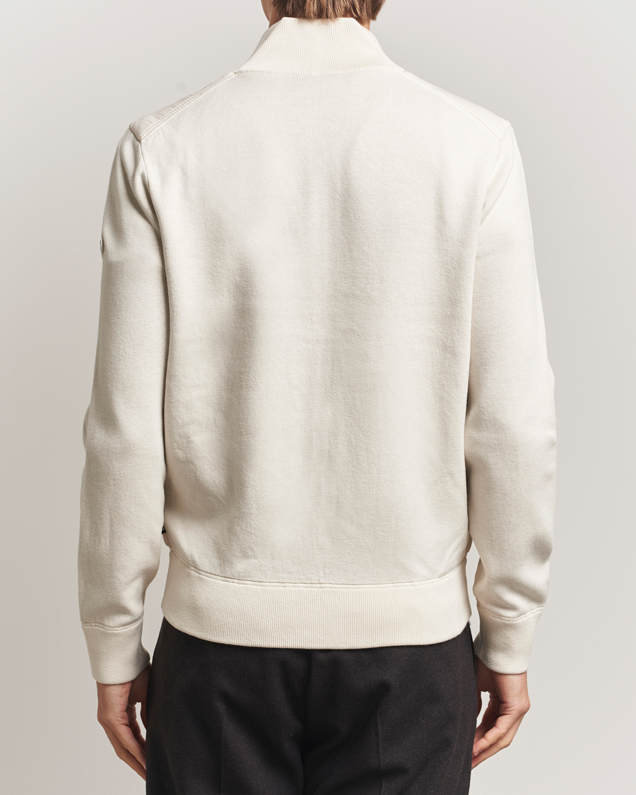 Homme | Pulls Et Tricots | BOSS BLACK | Hernest Hybrid Full Zip Open White