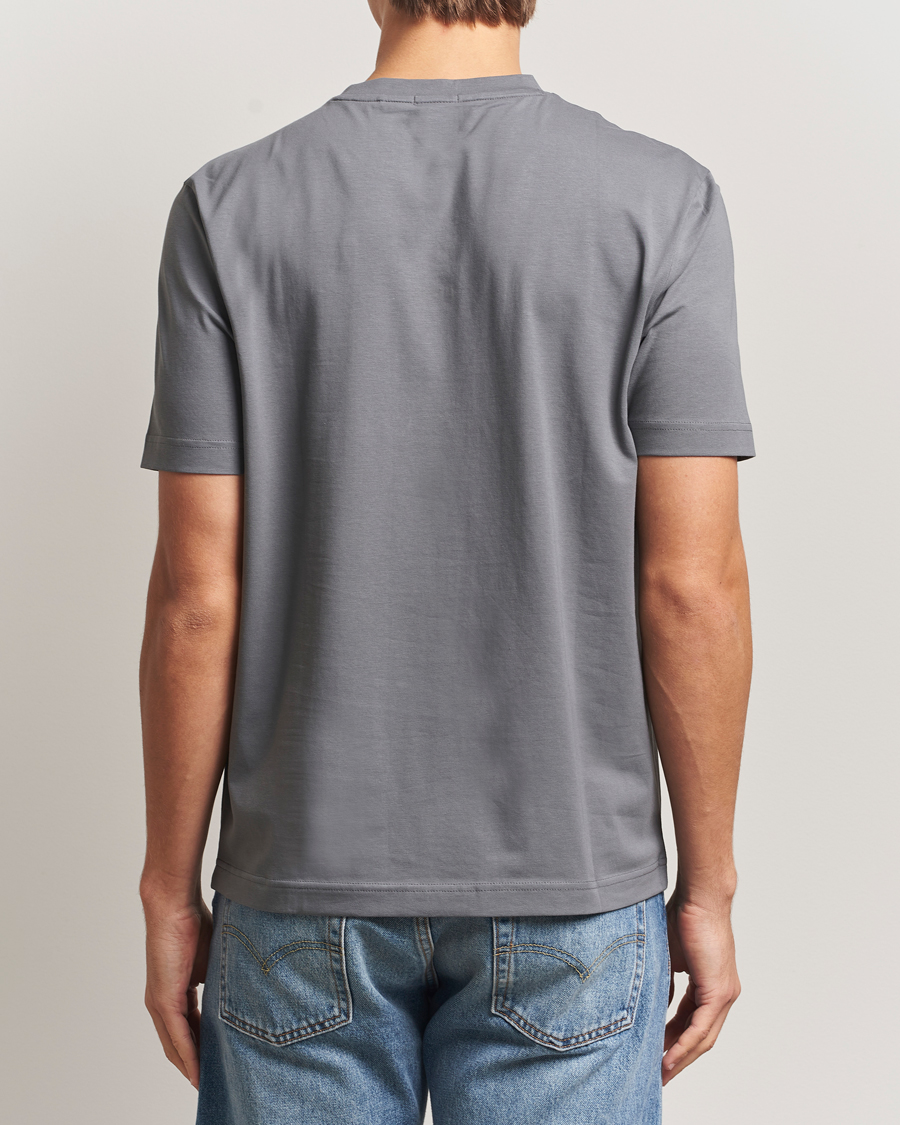 Homme | T-shirts | BOSS ORANGE | Tchup Logo Crew Neck T-Shirt Open Grey