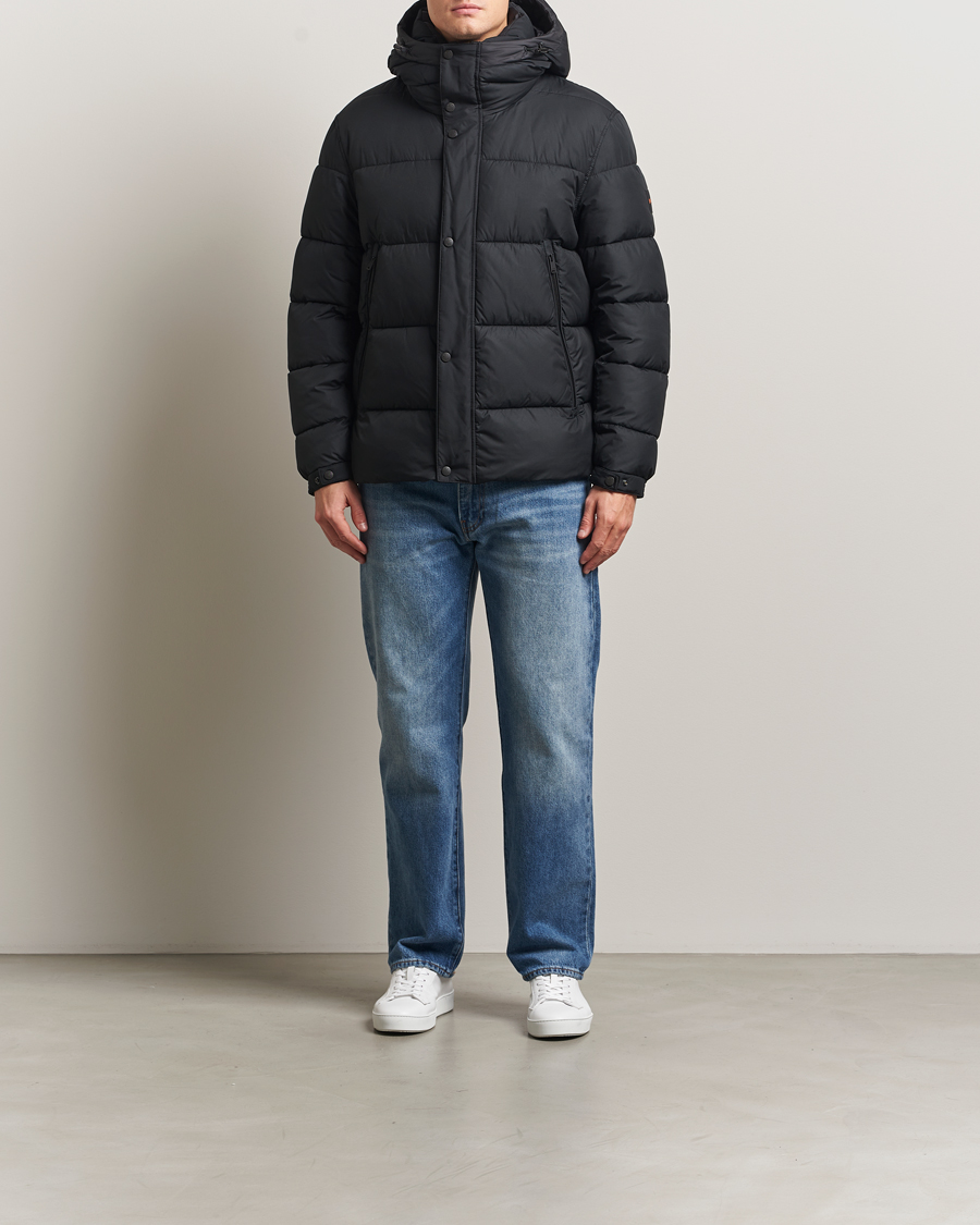 Homme | Manteaux Et Vestes | BOSS ORANGE | Omaris Down Hooded Jacket Black
