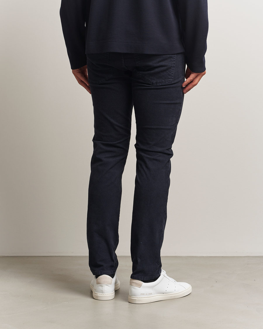 Homme | Pantalons | BOSS ORANGE | Delaware Corduroy Cotton 5-Pocket Pants Dark Blue