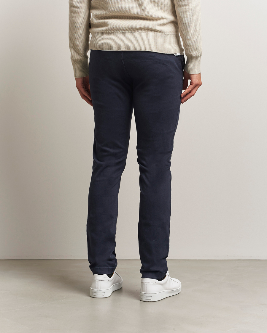 Homme | Pantalons | BOSS ORANGE | Cotton Chino Dark Blue