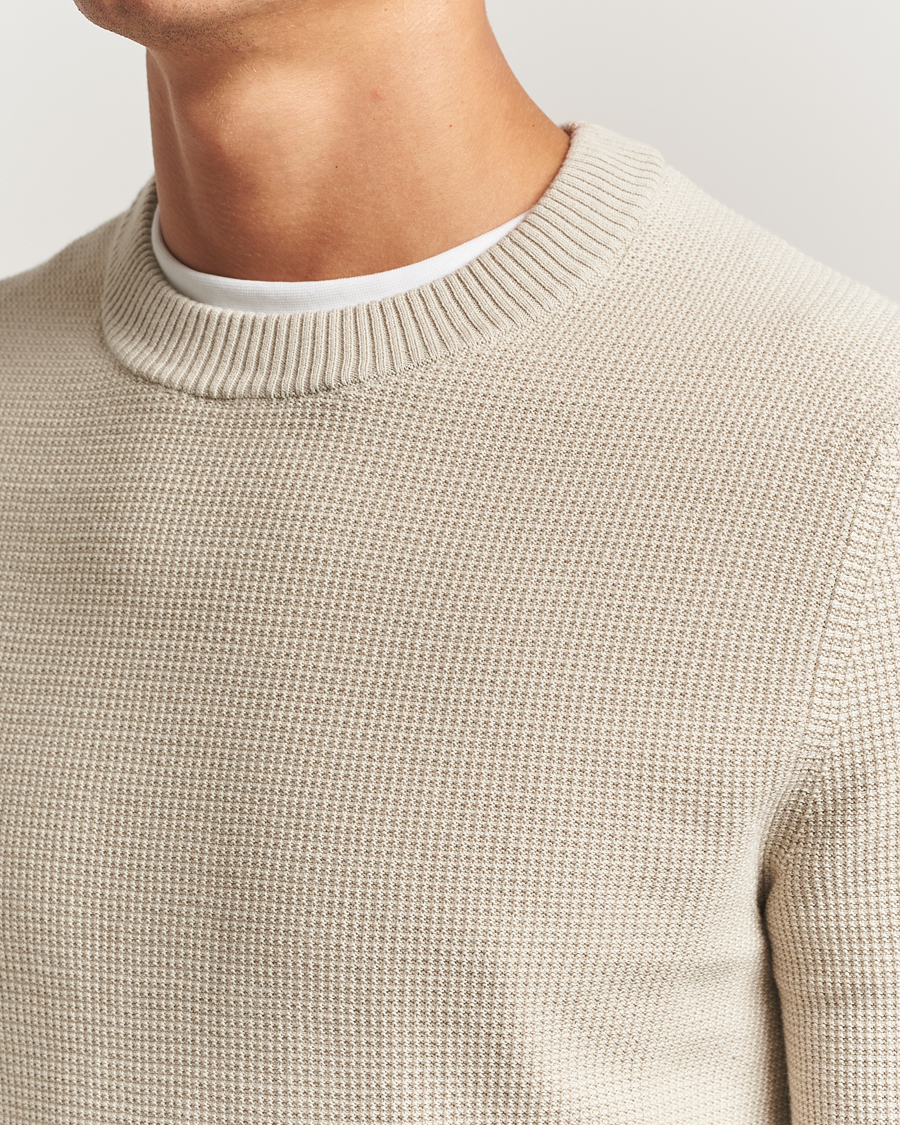 Homme | Pulls Et Tricots | BOSS ORANGE | Klapok Knitted Crew Neck Sweater Light Beige