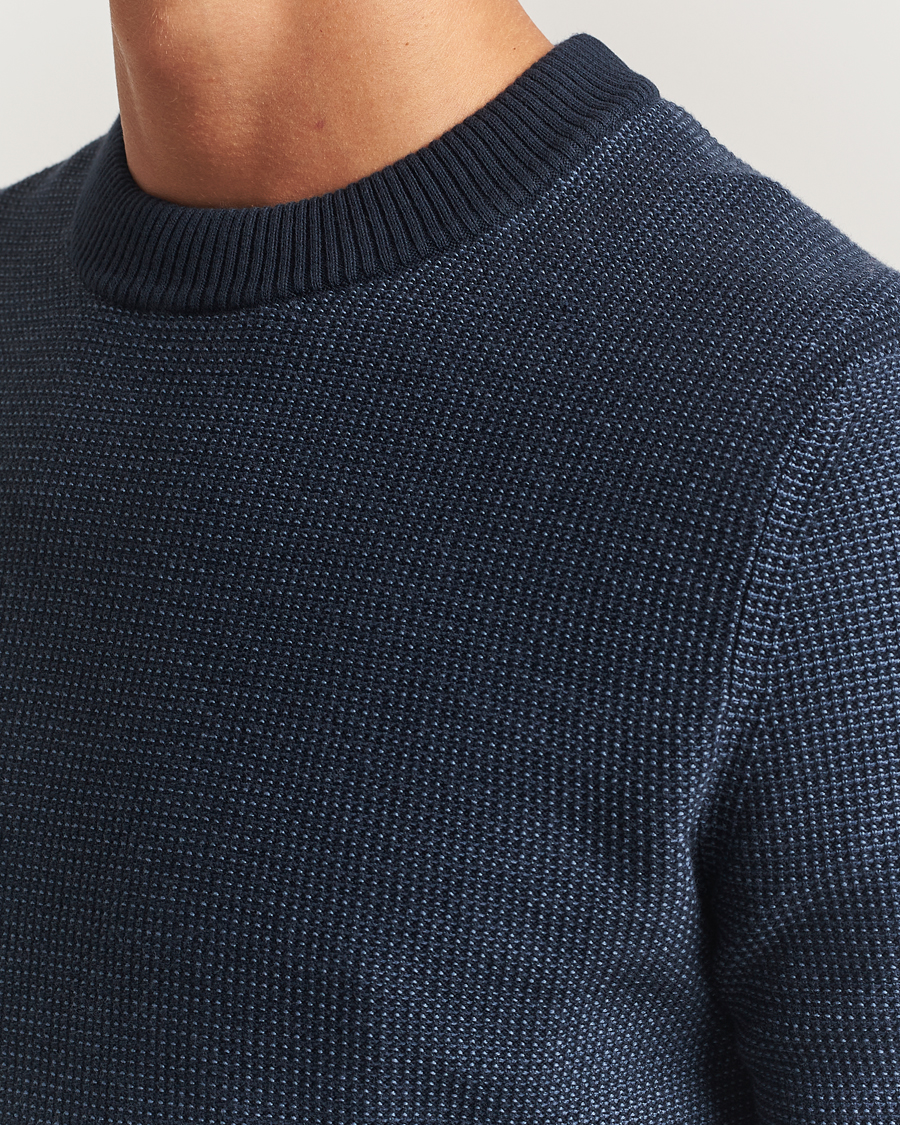 Homme | Pulls Et Tricots | BOSS ORANGE | Klapok Knitted Crew Neck Sweater Dark Blue