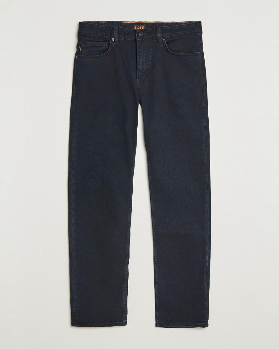 Homme | Pantalons | BOSS ORANGE | Delaware Slim Fit Jeans Dark Blue
