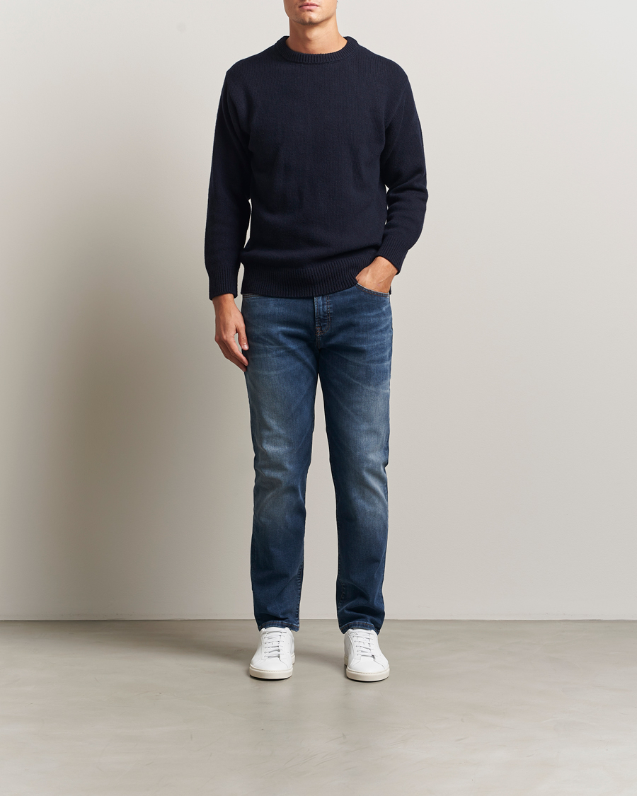 Homme | Jeans | BOSS ORANGE | Re.Maine Regular Fit Jeans Dark Blue