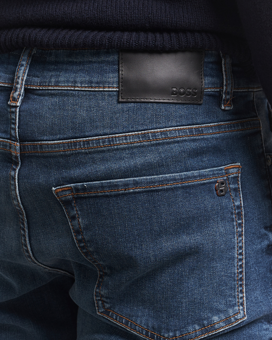 Homme | Jeans | BOSS ORANGE | Re.Maine Regular Fit Jeans Dark Blue