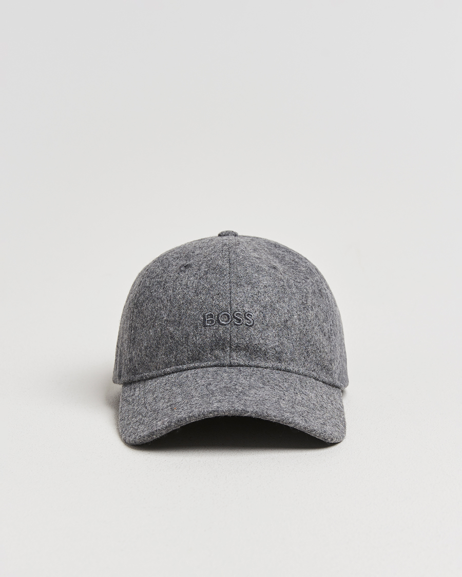 Homme | BOSS ORANGE Derrel Wool Cap Open Grey | BOSS ORANGE | Derrel Wool Cap Open Grey