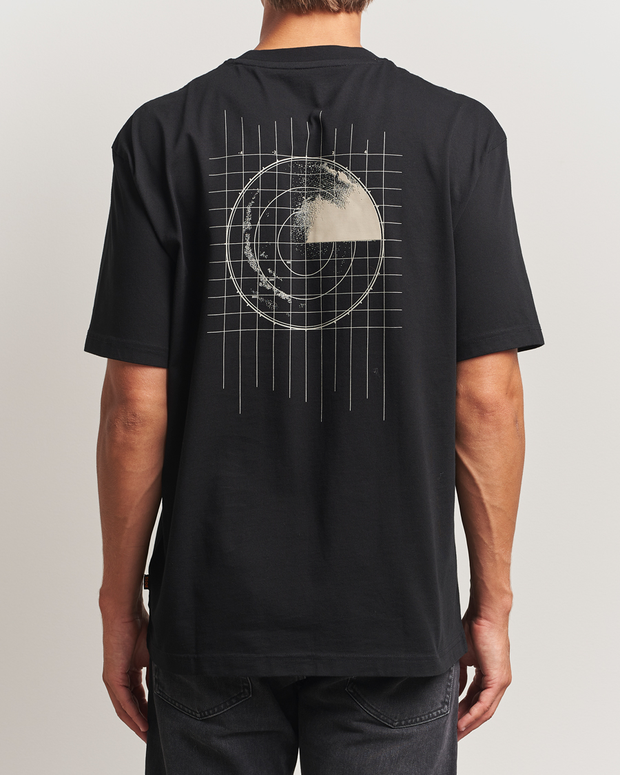 Homme | T-shirts | BOSS ORANGE | Radar Crew Neck T-Shirt Black