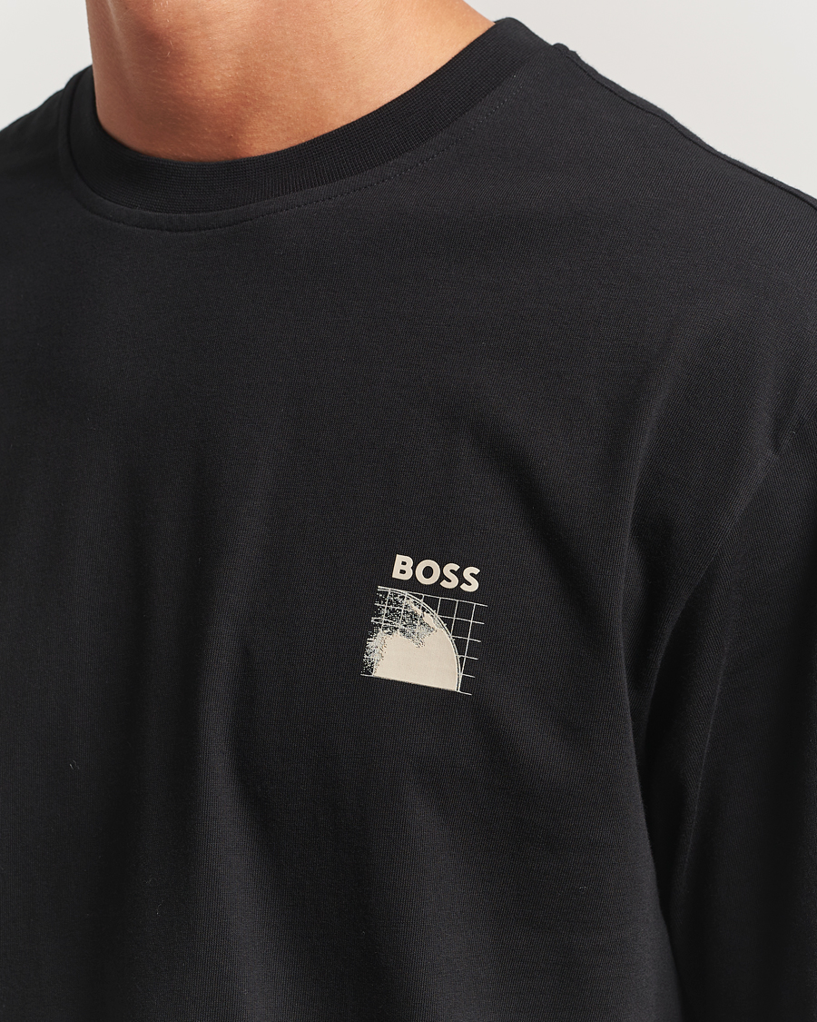 Homme | T-shirts | BOSS ORANGE | Radar Crew Neck T-Shirt Black