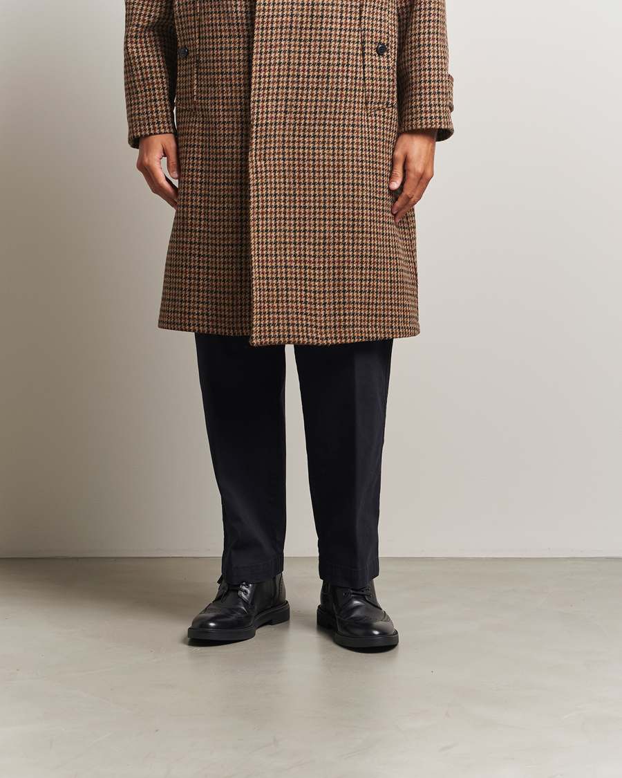 Homme | Bottes | BOSS BLACK | Calev Leather Brogue Boot Black