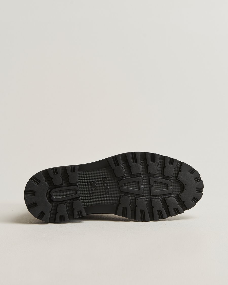 Homme | Bottes | BOSS BLACK | Julyo Leather Boot Dark Brown