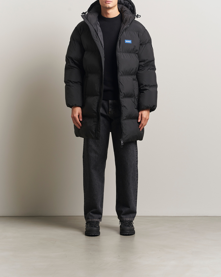 Homme | Manteaux Et Vestes | HUGO | Bodi Hooded Puffer Parka Black