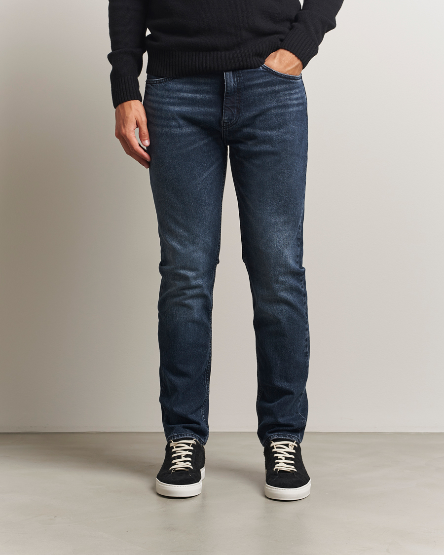 Homme | Jeans | HUGO | Ash Slim Fit Jeans Dark Blue