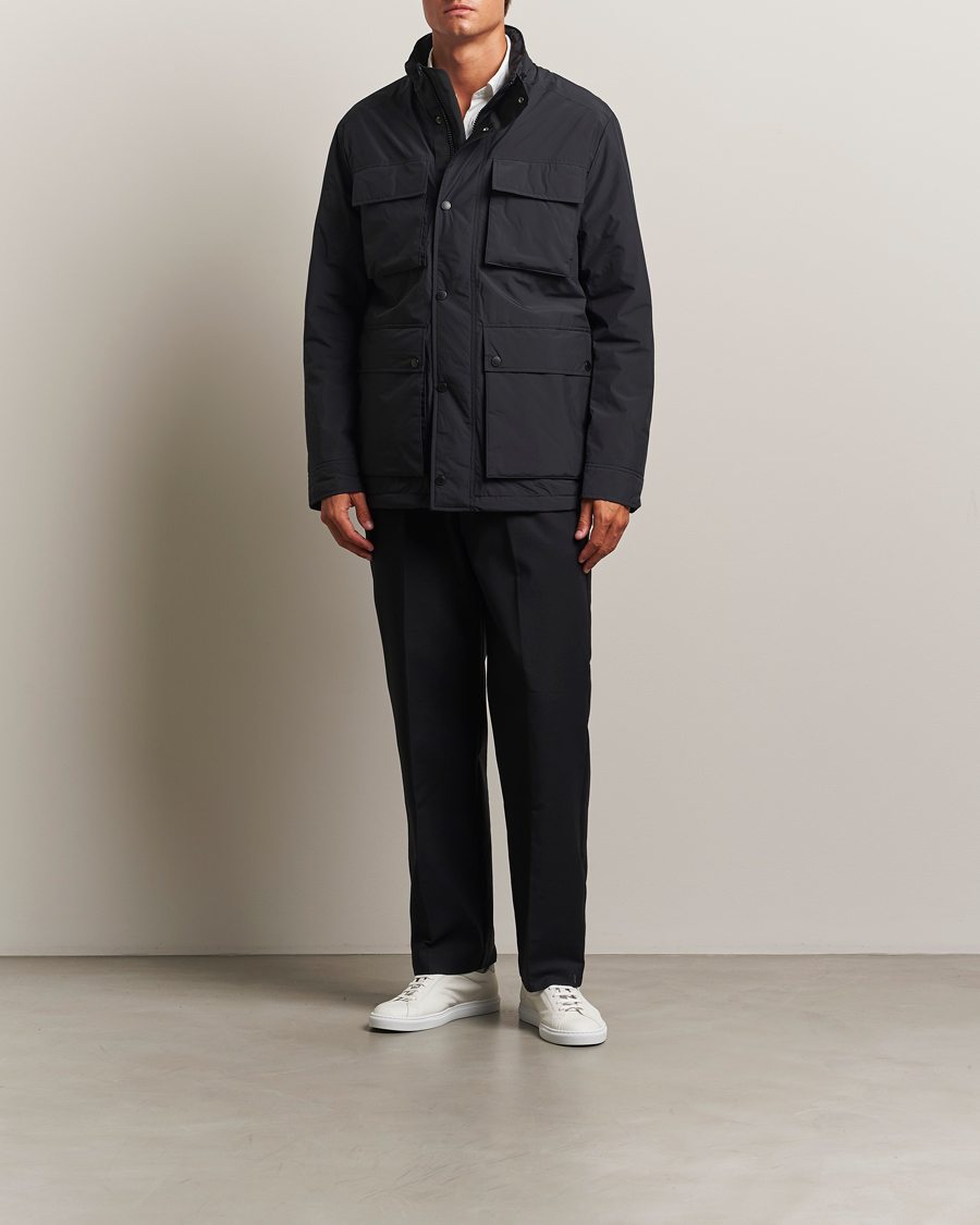 Homme | Manteaux Et Vestes | J.Lindeberg | Aiden 2L Padded Field Jacket Black
