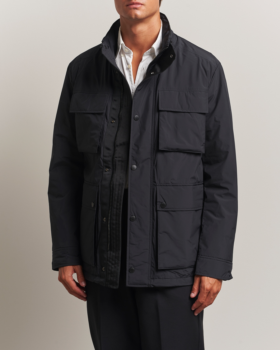 Homme | Manteaux Et Vestes | J.Lindeberg | Aiden 2L Padded Field Jacket Black