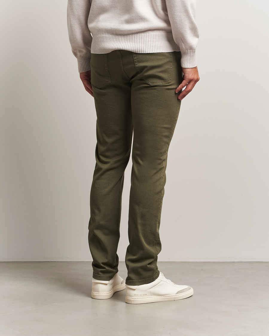Homme | Pantalons | J.Lindeberg | Jax Left Hand Twill Jeans Forest Green