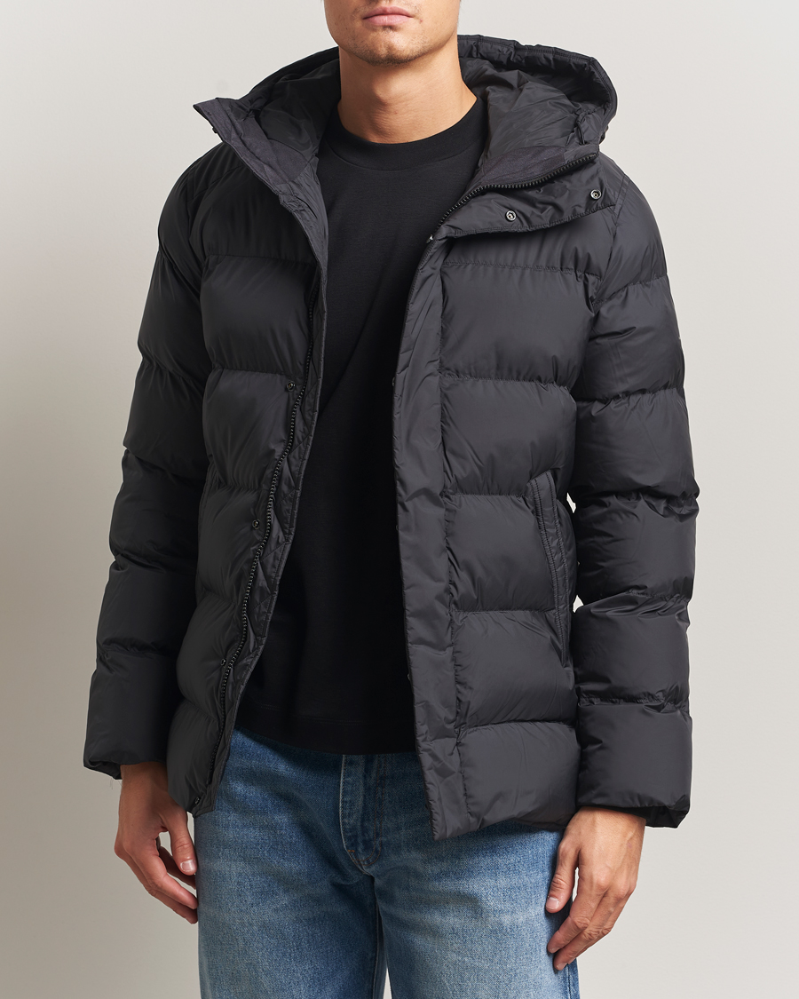 Homme | Manteaux Et Vestes | J.Lindeberg | Padded Hooded Jacket Black