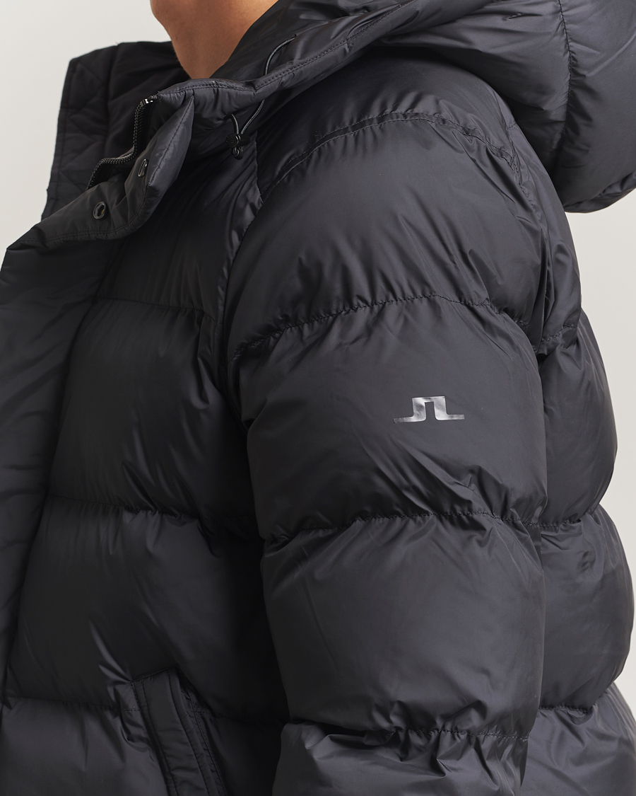 Homme | Manteaux Et Vestes | J.Lindeberg | Padded Hooded Jacket Black