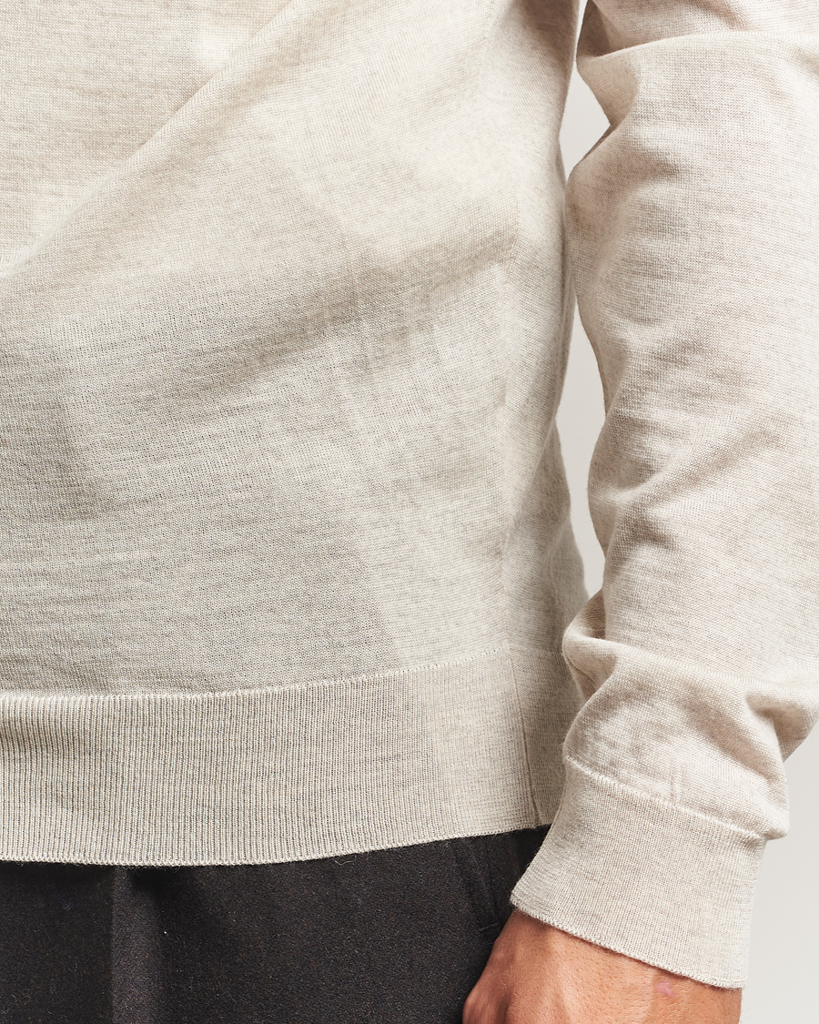 Homme | Pulls Et Tricots | John Smedley | Petworth Extra Fine Merino Cardigan Grey Fleece