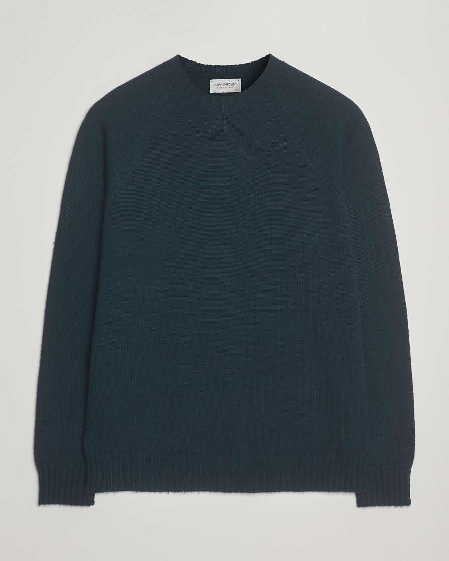 Homme | Pulls Et Tricots | John Smedley | Denver Extra Fine Merino Crew Neck Richardson Green