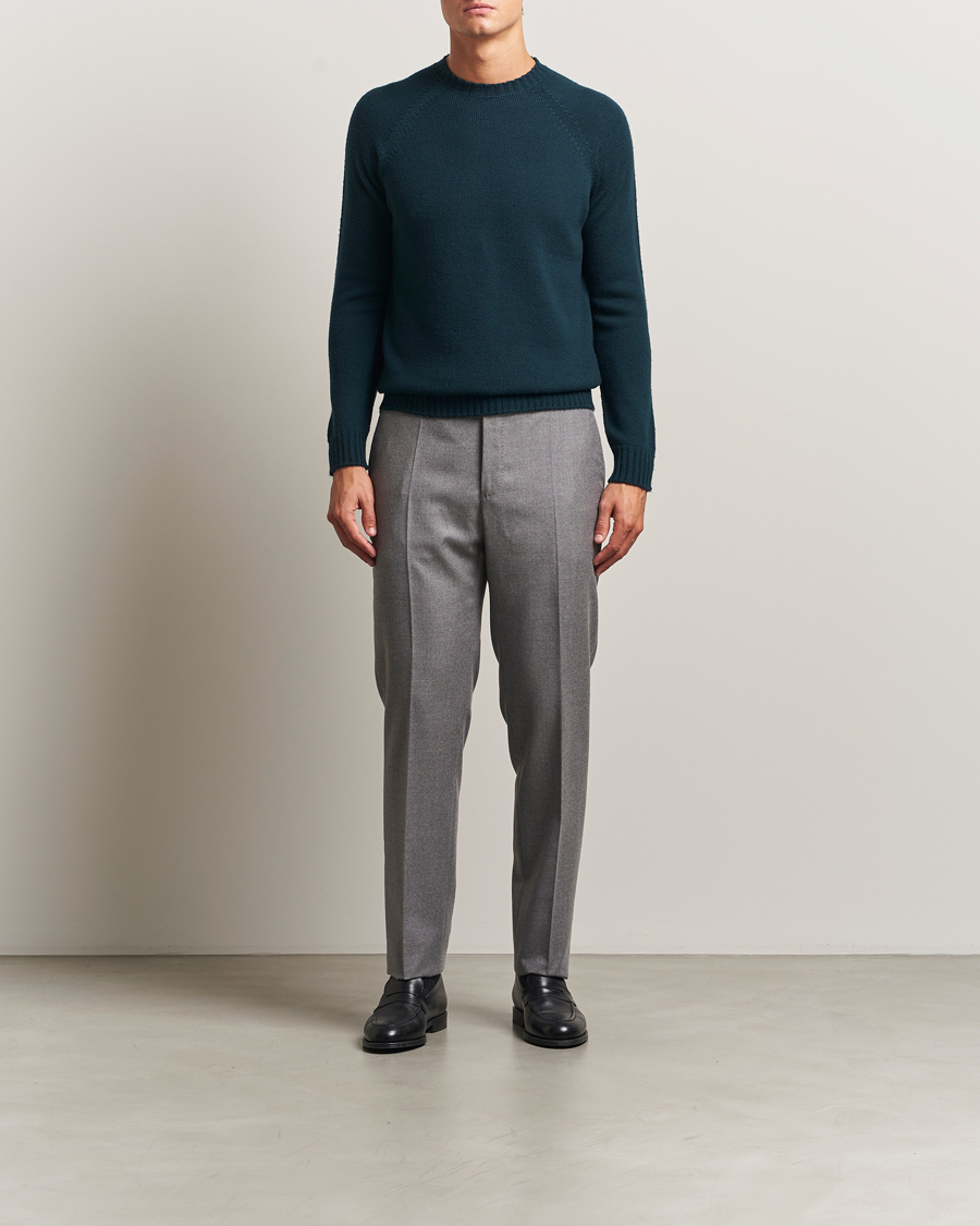 Homme | Pulls Et Tricots | John Smedley | Denver Extra Fine Merino Crew Neck Richardson Green