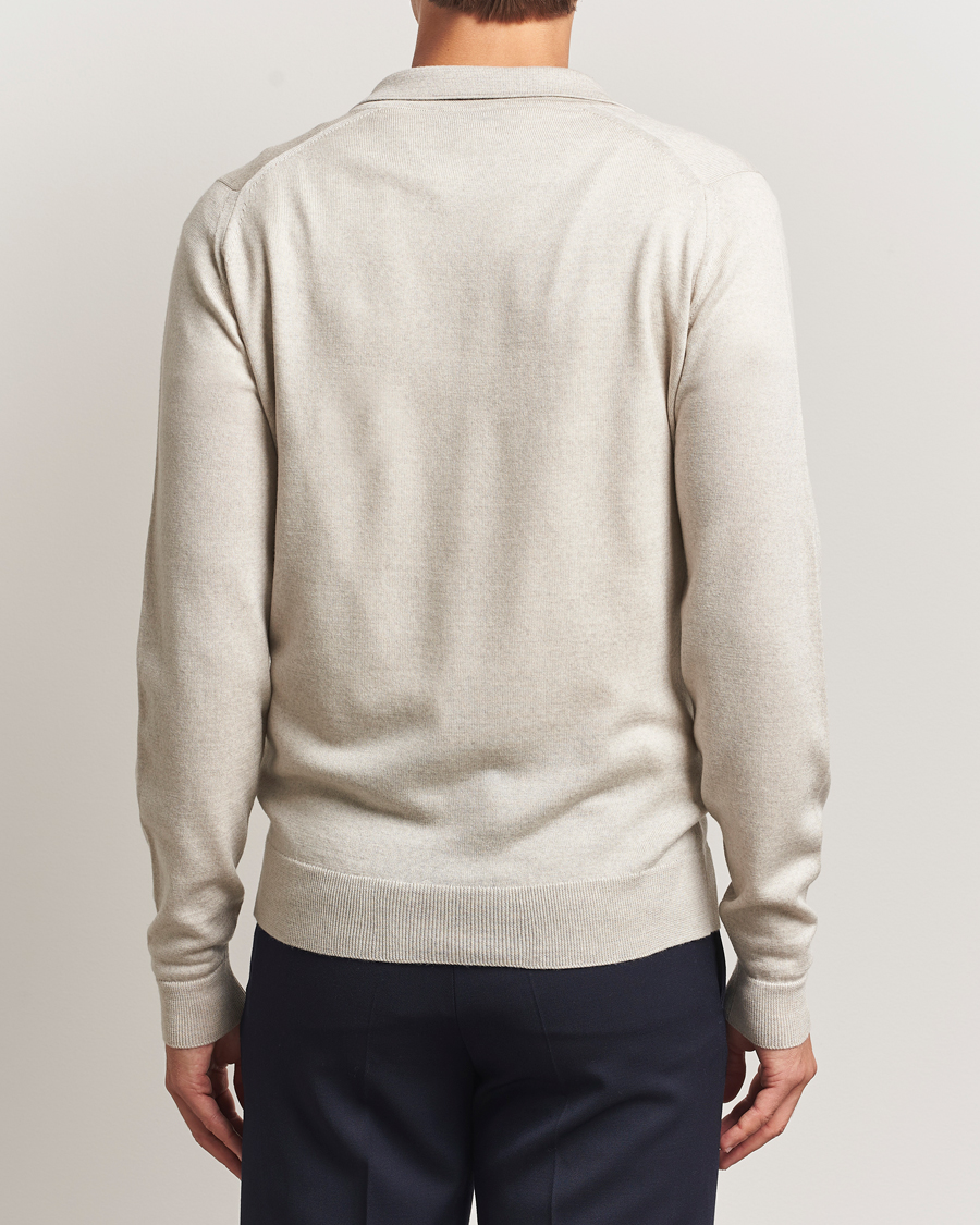 Homme | Pulls Et Tricots | John Smedley | Alston Extra Fine Merino Full Zip Grey Fleece