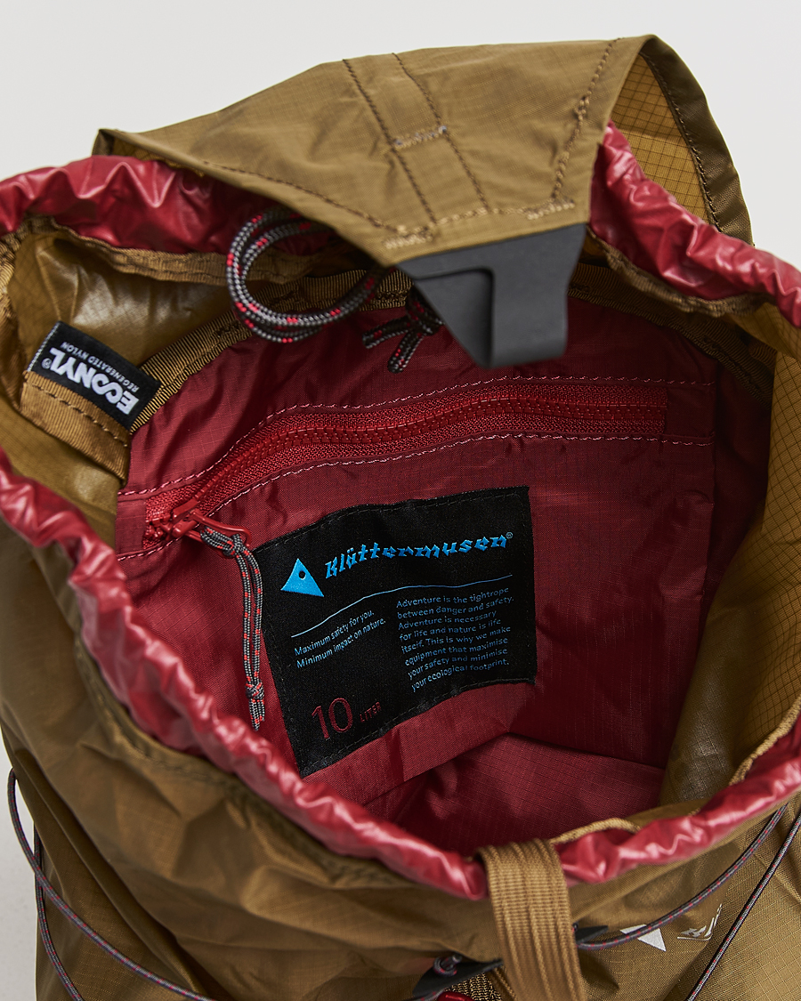 Homme | Klättermusen Tjalve 2.0 Backpack 10L Olive | Klättermusen | Tjalve 2.0 Backpack 10L Olive