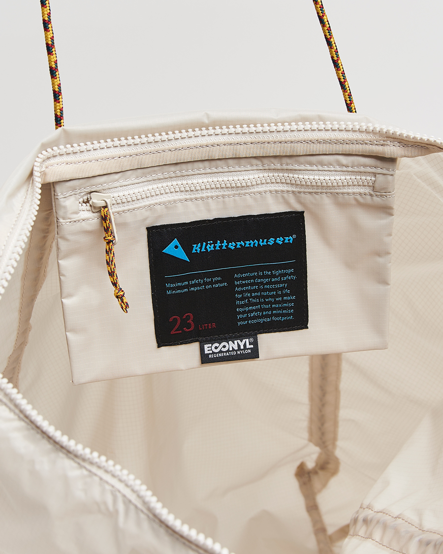 Homme | Sacs | Klättermusen | Gebo 23L Lightweight Totebag Putty Grey