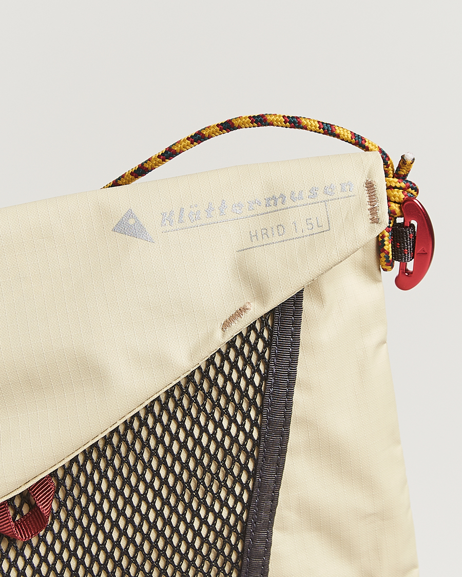 Homme | Klättermusen Hrid WP 1,5L Accessory Bag Clay | Klättermusen | Hrid WP 1,5L Accessory Bag Clay