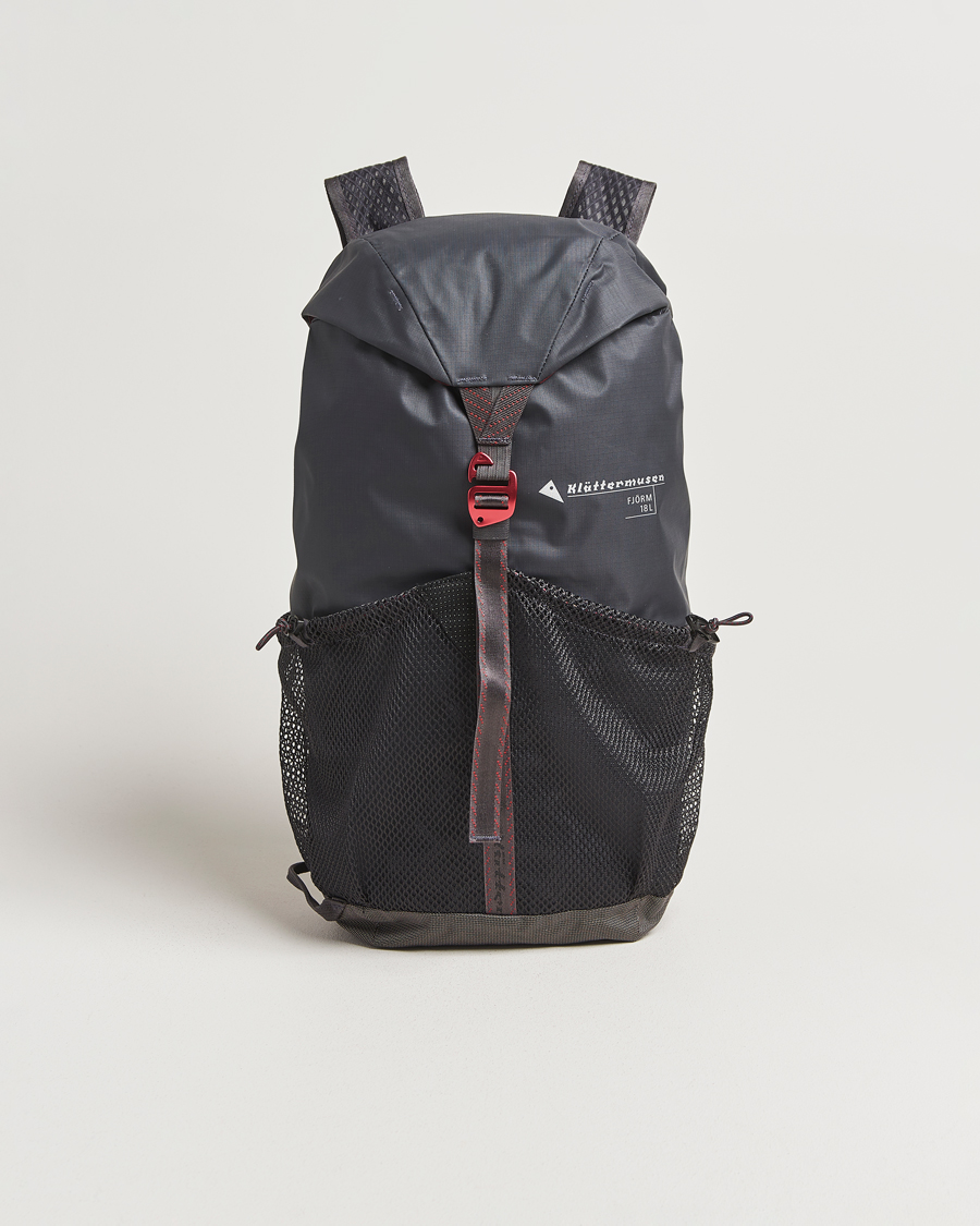 Homme | Klättermusen Fjörm Backpack 18L Raven | Klättermusen | Fjörm Backpack 18L Raven