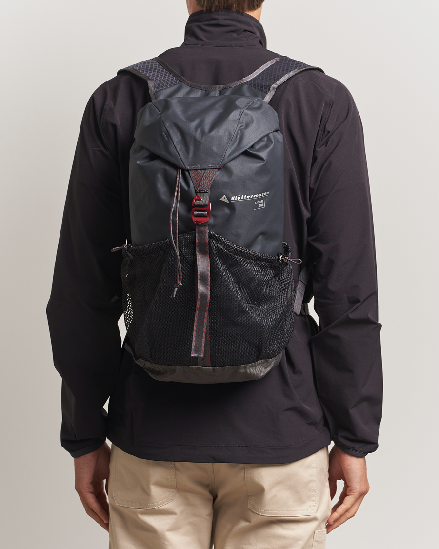 Homme | Klättermusen Fjörm Backpack 18L Raven | Klättermusen | Fjörm Backpack 18L Raven